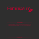 Site feminipsum.com.br. Web Development project by Lucas Linhares - 09.07.2021
