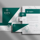 EDÉN - Brand Identity. Un proyecto de Diseño, Br, ing e Identidad, Diseño gráfico, Packaging, Diseño de producto y Retoque fotográfico de Alonso Fernández - 15.01.2022