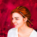 Digital Portrait. Ilustração tradicional, e Pintura projeto de TC Caner Korkmazlı - 12.01.2022