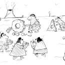Humor gráfico. Traditional illustration, Comic, and Drawing project by Eduardo De Geronimo - 01.16.2022