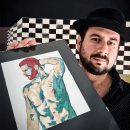 Color of Men series. Un proyecto de Ilustración tradicional, Bellas Artes y Pintura a la acuarela de Ádám Müller - 17.01.2022