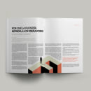 Maquetación de un artículo de opinión sobre filosofía y diseño . Design editorial projeto de Paula Cerezo - 18.01.2022