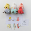 Uccellini Paffuti / Chubby Birds. Un proyecto de Diseño de personajes, Creatividad, DIY, Crochet y Amigurumi de Ilaria Caliri - 20.01.2022