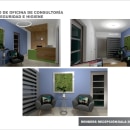 Diseño de interiorismo de una empresa pequeña de seguridad e higiene ambiental. Interior Architecture & Interior Design project by Brissa Márquez - 12.01.2019