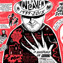 Wes Craven 1939-2015. Traditional illustration, Drawing, Digital Illustration, and Editorial Illustration project by Scriberia - 09.03.2015