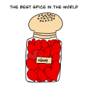 The best spice in the world Ein Projekt aus dem Bereich Vektorillustration von Joanna Ogrodnik - 31.01.2022