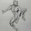 Mi Proyecto del curso: Ilustración para cómics: anatomía de un superhéroe. Un proyecto de Ilustración tradicional, Diseño de personajes, Cómic, Dibujo a lápiz y Dibujo anatómico de Anthony Luis Arias Paredes - 03.02.2022