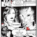 My project (Mass Effect 3 fan art). Ilustração tradicional, Artes plásticas, Pintura, Comic, Videogames e Ilustração com tinta projeto de Alexandra Kosmina - 04.02.2022