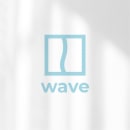 Editorial logo design - wave. Graphic Design, and Logo Design project by Belén Olivas - 02.07.2022