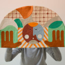 Manos arriba. Character Design, Arts, Crafts, and Embroider project by Cris y Denís (Twee Muizen) - 11.04.2021