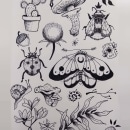 Preenchendo uma página. Ilustração tradicional, Desenho a lápis, Desenho, e Sketchbook projeto de Alessandra de Mello - 11.02.2022