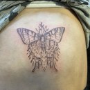 Mariposa . Desenho de tatuagens projeto de Daniel Rodriguez - 09.02.2022
