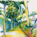 My project in Sketchbook Landscapes: A Colorful Approach course. Un progetto di Bozzetti, Creatività, Disegno a matita, Disegno e Sketchbook di na_ss - 14.02.2022