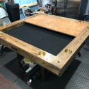Gaming Table. Un proyecto de Diseño y creación de muebles					 de Randy Becker - 15.02.2022