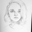My project in Portrait Sketchbooking: Explore the Human Face course. Esboçado, Desenho, Desenho de retrato, Desenho artístico, e Sketchbook projeto de Margarita Christoforidou - 18.02.2022