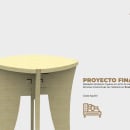 Mi Proyecto del curso: Introducción al diseño de mobiliario con router CNC. Un proyecto de Diseño, creación de muebles					, Diseño industrial, Diseño de producto, Carpintería y Fabricación digital						 de Agustín Cejas - 21.02.2022