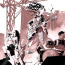 Rock n roll girls. Illustration project by Josep Giró - 02.22.2022