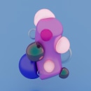 Blob experiment. Un proyecto de 3D de Chiara Ghirardelli - 01.03.2022