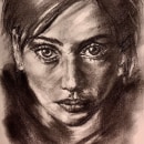 One more portrait attempt. Traditional illustration, Arts, Crafts, Fine Arts, and Drawing project by Di Sun - 03.02.2022