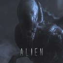 Alien Keyframe. Design, Cinema, Vídeo e TV, Design de personagens, e Concept Art projeto de Santiago Betancur - 04.03.2022