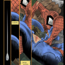 Spiderman tormento (basado en la obra de Todd Macfarle). Ilustração tradicional, Comic, e Pintura em aquarela projeto de danielparracotelo - 25.01.2022