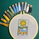 The Sun / O Sol - Tarô. Arts, and Crafts project by Juliana Nápoles de Carvalho - 03.05.2022