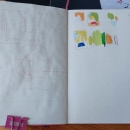 My project in Exploratory Sketchbook: Find Your Drawing Style course. Un projet de Illustration traditionnelle, Esquisse , Créativité, Dessin, Aquarelle, Carnet de croquis , et Peinture gouache de l.pol.korp - 06.03.2022