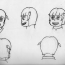 Mi Proyecto del curso: Ruru Kuribiyashi. Un proyecto de Ilustración tradicional, Diseño de personajes, Cómic y Manga de Josue Hernandez - 08.11.2021