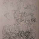 Mi Proyecto del curso: Dibujo a lápiz para cómics de superhéroes. Un proyecto de Ilustración tradicional, Cómic, Dibujo a lápiz y Dibujo de Diego pugliese - 12.03.2022