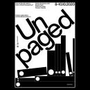Unpaged. Br, ing e Identidade, Design editorial, Design gráfico, Tipografia, e Design de cartaz projeto de Andrei Turenici - 12.03.2022