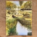 My project for course: Natural Landscapes in Watercolor Ein Projekt aus dem Bereich Bildende Künste, Malerei und Aquarellmalerei von Anne Zwanenburg - 14.03.2022