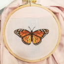 My project for course: Realistic Embroidery Techniques. Traditional illustration, Embroider, Textile Illustration, and Textile Design project by Anita Gorska - 03.14.2022