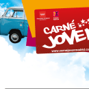 Carné Joven Comunidad de Madrid 2015/19. Un progetto di Design, Pubblicità, Gestione progetti di design, Design editoriale e Web design di Pablo Poveda - 01.01.2015
