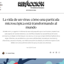 La vida de un virus | RED/ACCIÓN. Writing, Narrative, Non-Fiction Writing, Creative Writing, and Content Writing project by Javier Sinay - 03.18.2022