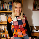 Il mio progetto del corso: Quadrati all'uncinetto: crea un maglione tutto tuo. Un proyecto de Crochet de Ornella Simonelli - 20.03.2022