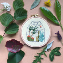 Plant Inspired Embroidery. Un progetto di Artigianato, Ricamo e Fiber Art di Melissa - 22.03.2022