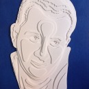 Mi Proyecto del curso: Retratos 3D con capas de papel. Arts, Crafts, Fine Arts, Paper Craft, and Portrait Illustration project by Alejandra Paione - 03.27.2022