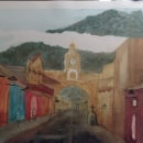 Mi Proyecto del curso: Paisajes urbanos en acuarela. Fine Arts, Watercolor Painting, and Architectural Illustration project by Erwin Cardona - 03.28.2022
