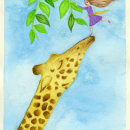 Giraffa provvisorio. Un progetto di Illustrazione tradizionale di Laura Santoro - 30.03.2022