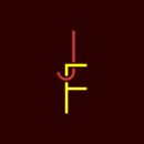 Monograma JF. Design, Graphic Design, and Logo Design project by Jesus Fernando Flota Vazquez - 03.31.2022