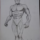 Mi Proyecto del curso: Ilustración para cómics: anatomía de un superhéroe. Traditional illustration, Character Design, Comic, Pencil Drawing, and Figure Drawing project by Agustin Jose - 04.02.2022