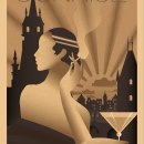 My project for course: Art Deco Style for Digital Illustration. Traditional illustration, Fine Arts, Poster Design, and Digital Illustration project by Martin Korec - 04.04.2022