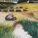 Mi Proyecto del curso: Paisajes naturales en acuarela. Fine Arts, Painting, and Watercolor Painting project by Virginia Daga - 04.05.2022