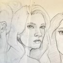 Carmen's Doodle Traffic Style Portraits. Un proyecto de Bocetado, Dibujo, Dibujo de Retrato, Dibujo artístico y Sketchbook de Carmen Cumming - 30.03.2022