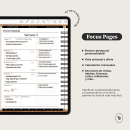 Planner Digital: Focus Pages. Een project van Management En Productiviteit van Ani Castro - 06.04.2022