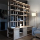 Aparador estantería MN. Un proyecto de Artesanía, Diseño y creación de muebles					 de Taller Piccolo - 07.04.2022