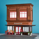 Equator Coffees. Direção de arte, e Artesanato projeto de Chelsea Andersson - 08.04.2022