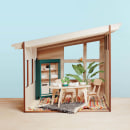 Simplekit Dollhouses. Artesanato projeto de Chelsea Andersson - 08.04.2022