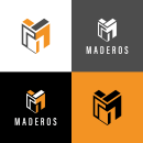 MADEROS - Imagotype. Projekt z dziedziny Design, Doradztwo kreat, wne, Zarządzanie projektowaniem, Projektowanie graficzne, Projektowanie produktowe,  Projektowanie ikon, Projektowanie piktogramów, Projektowanie c, frowe i Strategia marki użytkownika Javier Esteban Rodriguez Medina - 05.04.2022