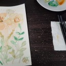 Mi Proyecto del curso: Acuarela floral: conecta con la naturaleza. Un proyecto de Ilustración tradicional, Pintura, Pintura a la acuarela e Ilustración botánica de Itzi Del Carmen Ibarra Gamboa - 13.04.2022
